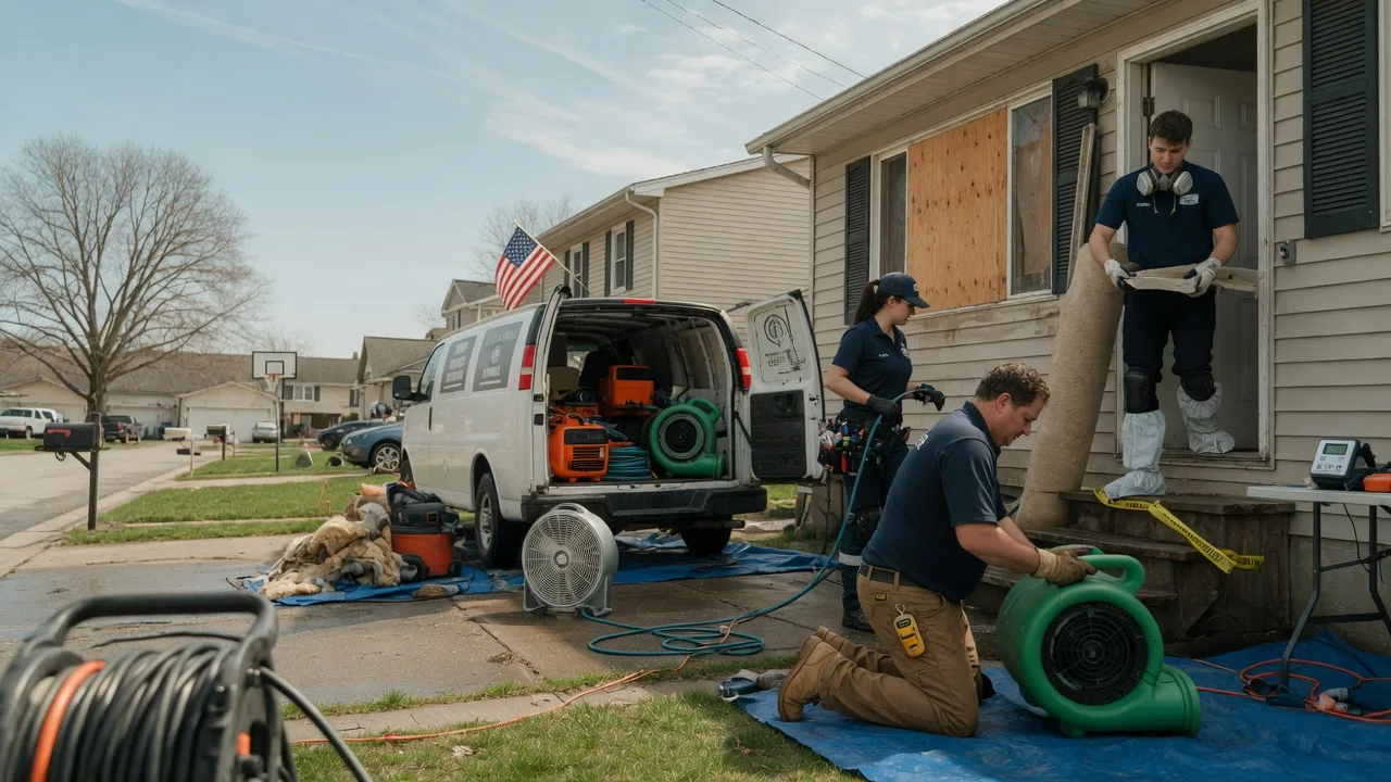 Water Damage Restoration in Edmond, WV near me